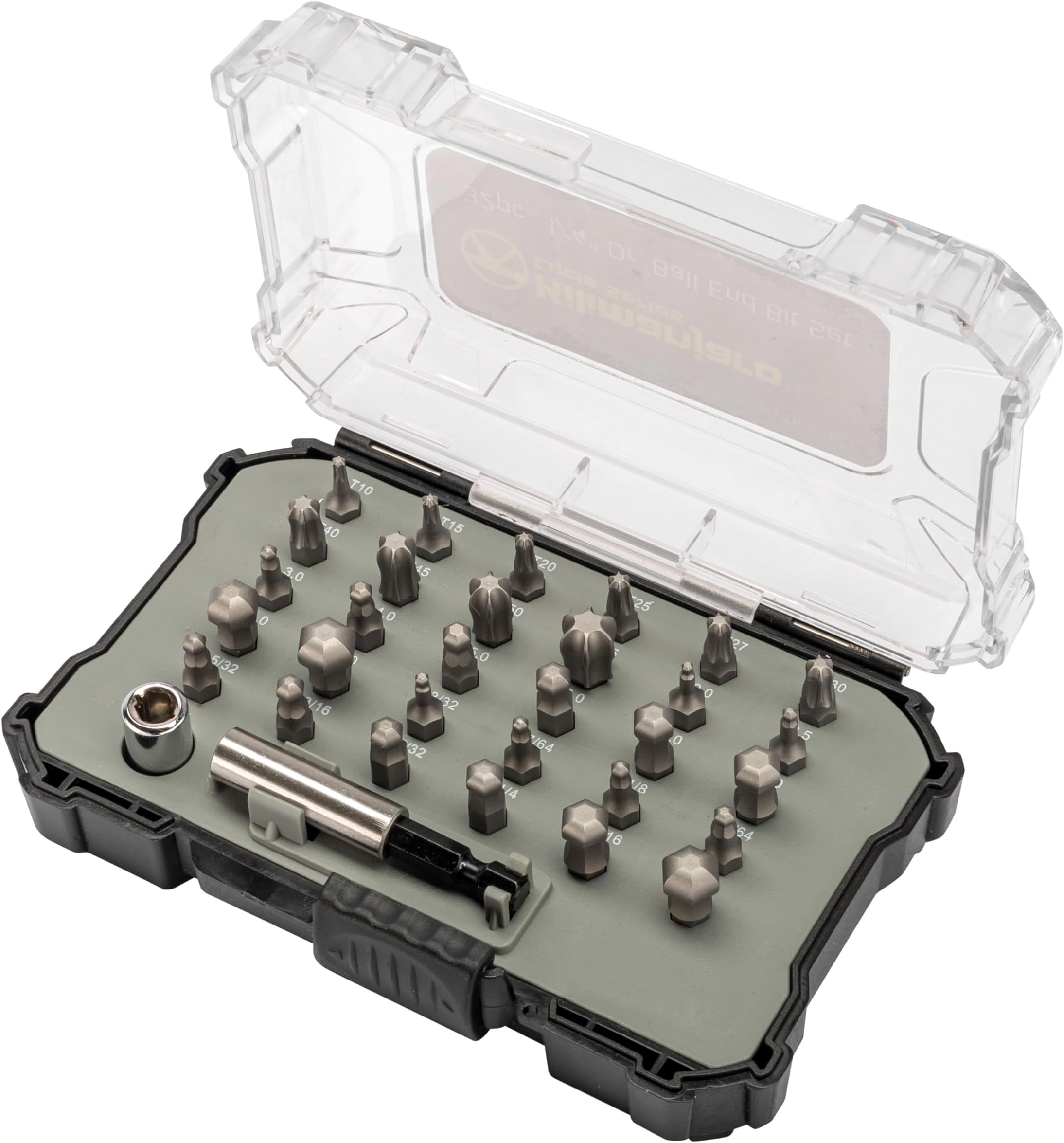 AlltradeKilimanjaro Cycle Series 36 Piece 1/4-Inch Drive Ball Head Bit Set, Storage Case, Compact - 910539ECE
