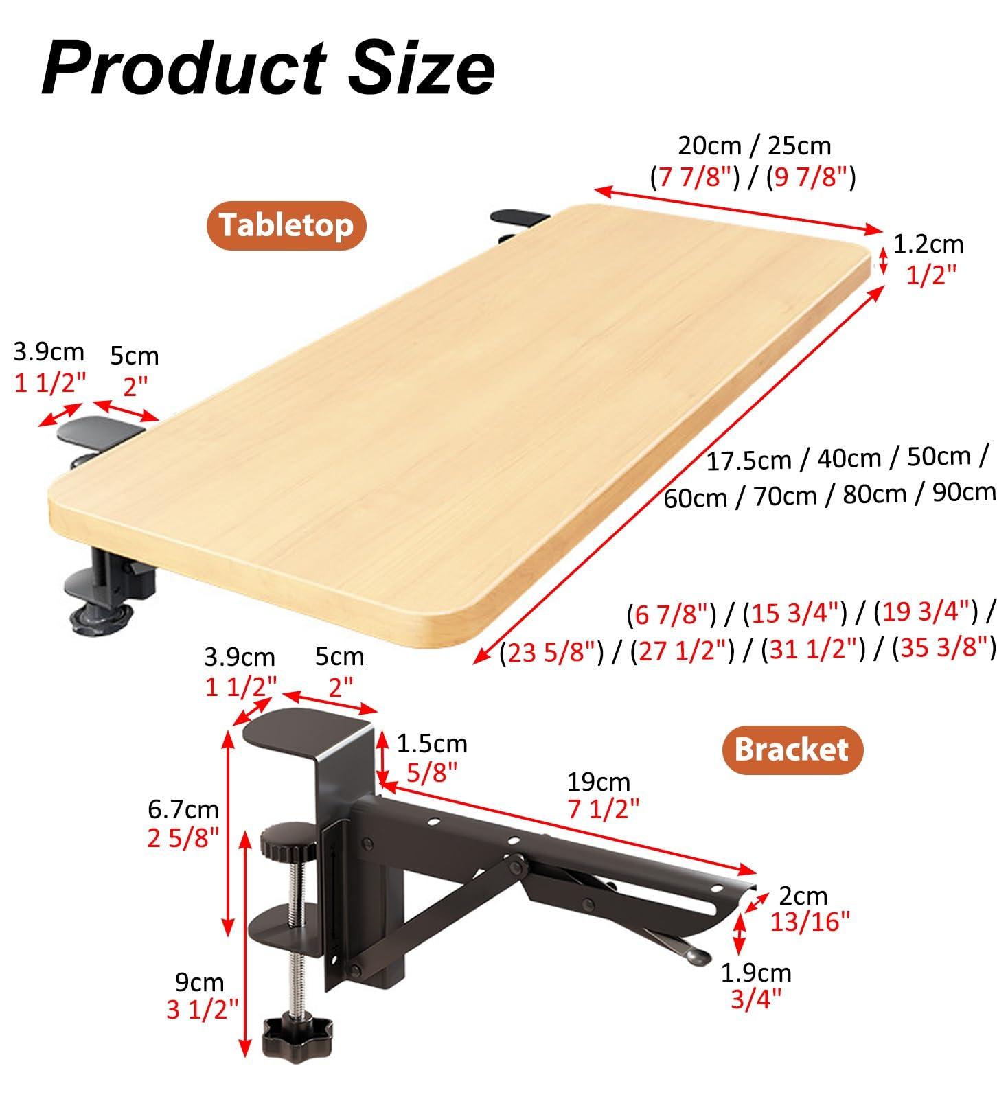 Mensola per Davanzale Finestra Trespolo Pieghevole per Gatti con Morsetto di Supporto, Tavolo Estensibile per Davanzale Senza Fori, Pannello di Estensione(Light brown,17.5x25cm(6 7/8x9 7/8"))