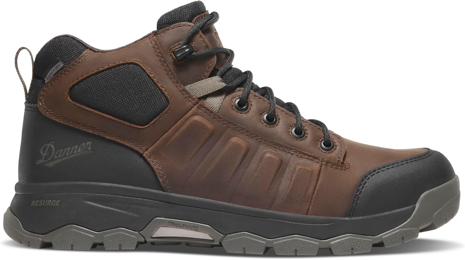 Danner Wheat Ridge 4.5" Men's Waterproof Leather Work Boots, Abrasion Resistant, Slip & Oil Resistant, EH Safe - Image 3