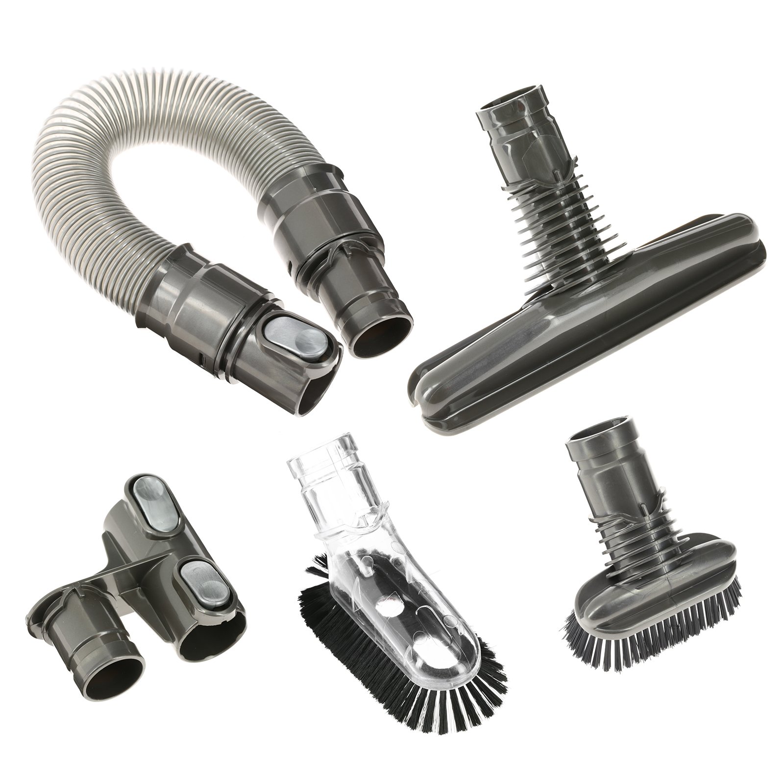 VACSPARE Hose Tool Kit Accessory Set Compatible with Dyson DC16, DC30, DC31, DC34, DC35, DC43, DC44, DC56, DC58, DC59, DC61, SV03, SV05, SV06, V6 Cordless Vacuum Cleaners