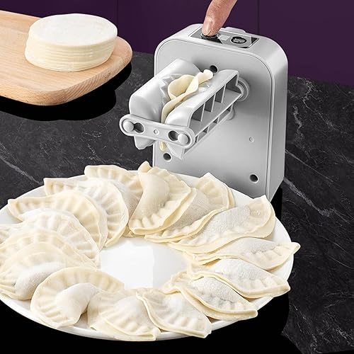 Miniatura 6 de Máquina eléctrica para hacer albóndigas automáticamente, prensa Wonton Maker para hacer pasteles, utensilios de cocina, utensilios de cocina y