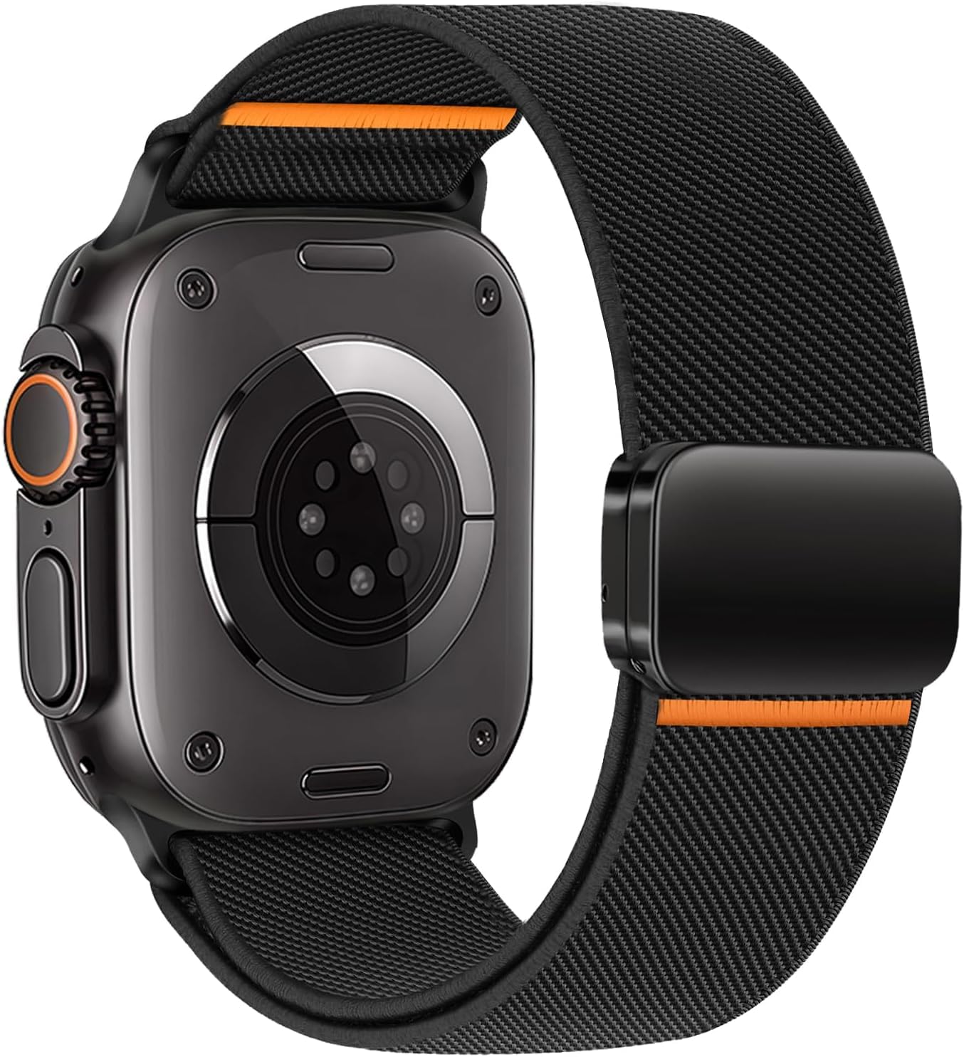 Printme Magnetic Nylon Bands for Apple Watch Ultra 2/3, 49mm 46mm 45mm 44mm 42mm iWatch, Stretchy Elastic Strap for Apple Watch Series 11 10 9 8 7 6 5 4 3 SE Printme Magnetic Nylon Bands for Apple Watch Ultra 2/3, 49mm 46mm 45mm 44mm 42mm iWatch, Stretchy Elastic Strap for Apple Watch Series 11 10 9 8 7 6 5 4 3 SE