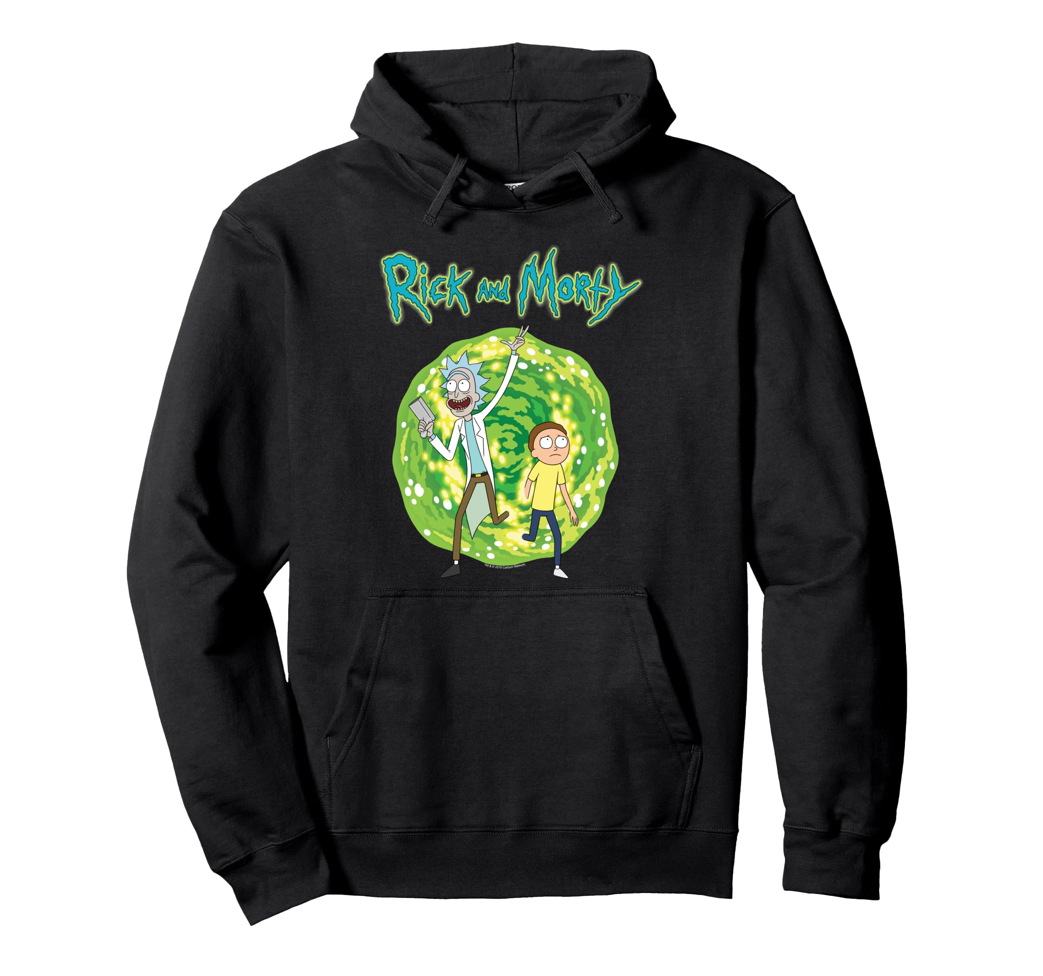 Amazon.com: Rick and Morty Dimension Portal Pullover Hoodie : Clothing,  Shoes \u0026 Jewelry