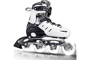 Kuxuan Skates Inline Skates for Kids and Adult: Light Up Your Roll