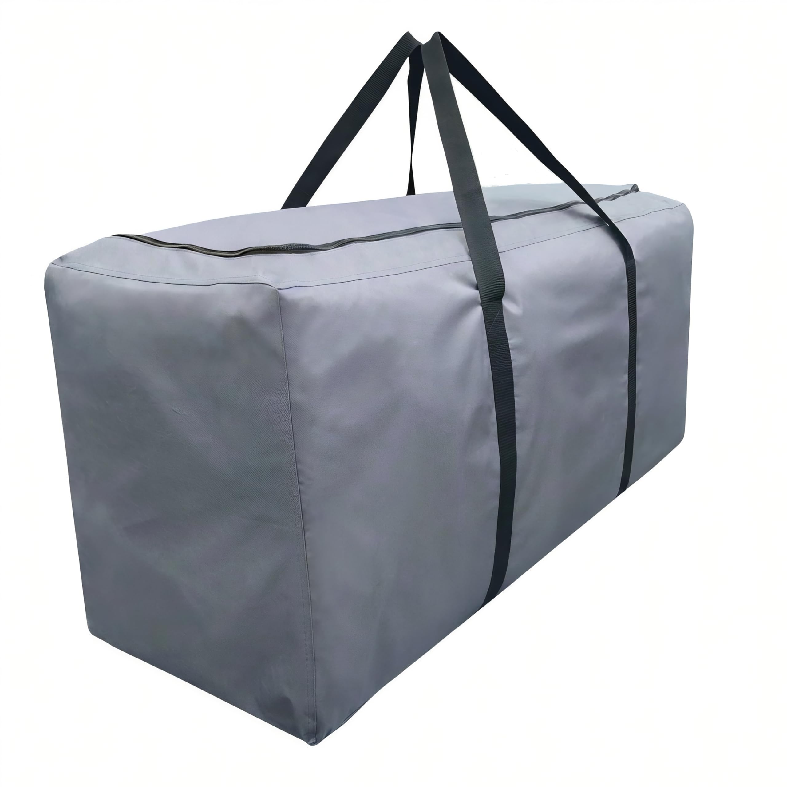 Kingsbridge Premium Grey Garden Furniture Cushion Storage Bag, 600D Fabric, Double Stitching, Heavy Duty, Moisture Resistant Lxwxh 140Cmx45cmx55cm (Use Indoors/Sheltered Areas)