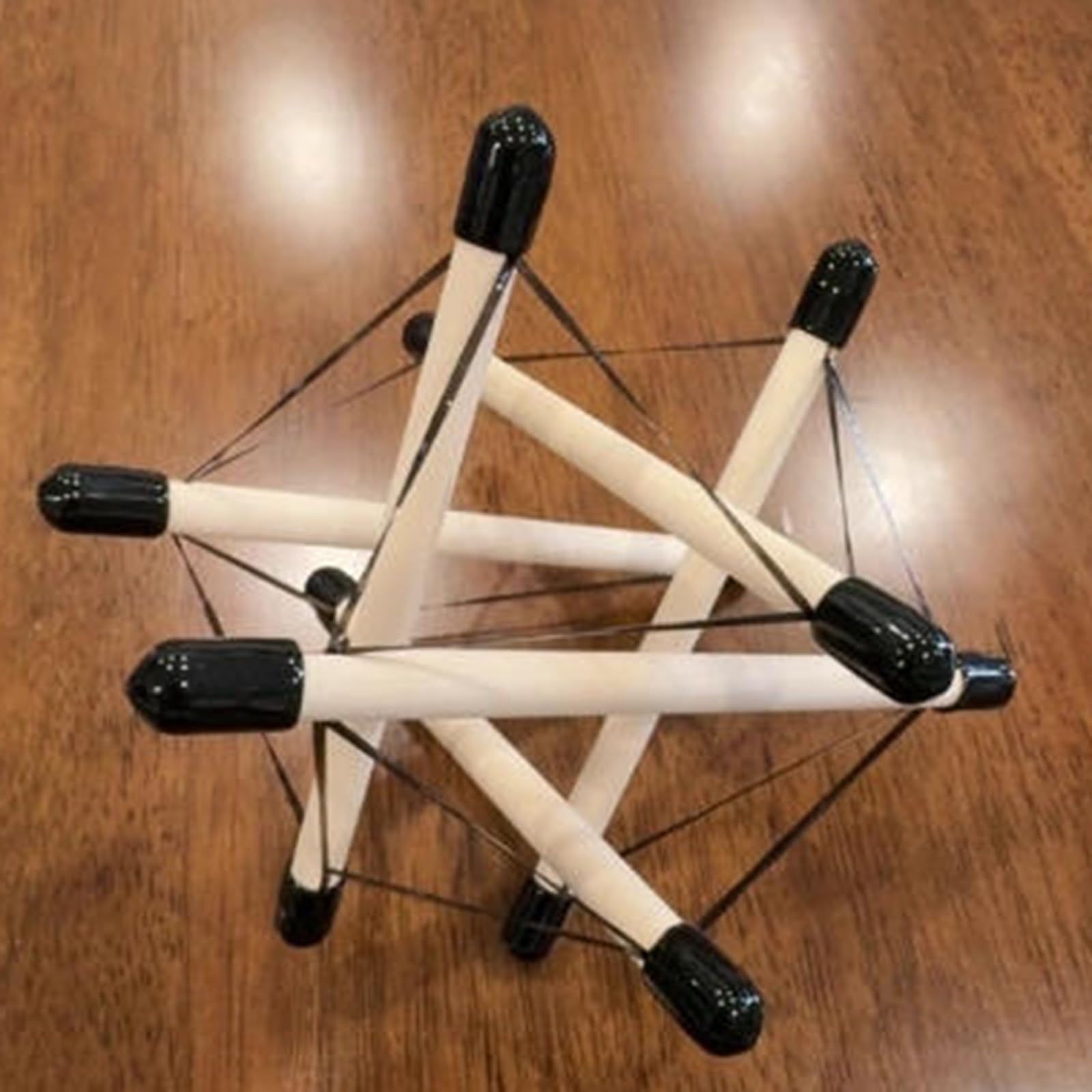 Model kręgosłupa i miednicy Tensegrity do demonstracji napięcia powięziowego, pomoc dydaktyczna do rehabilitacji dynamicznej