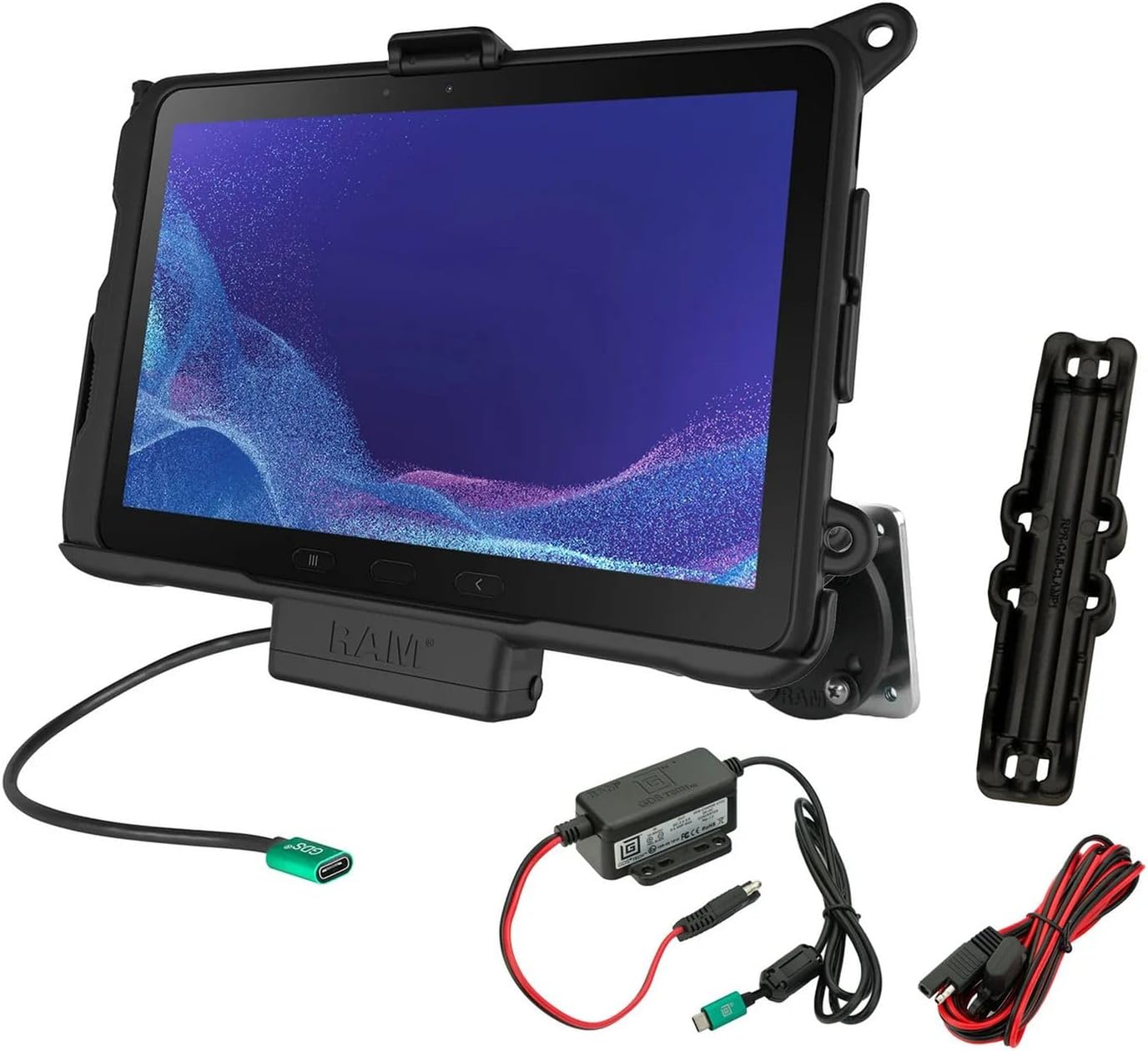 Samsung Tab Active4 Pro RAM Powered Dock & Mount