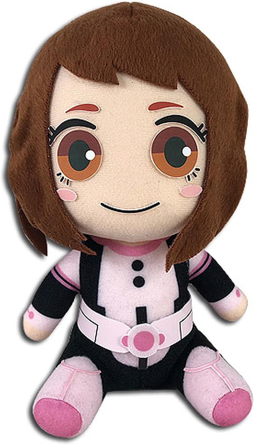 Great Eastern Entertainment My Hero Academia - Ochaco Hero Costume Sitting Plush 7" (GE56927)