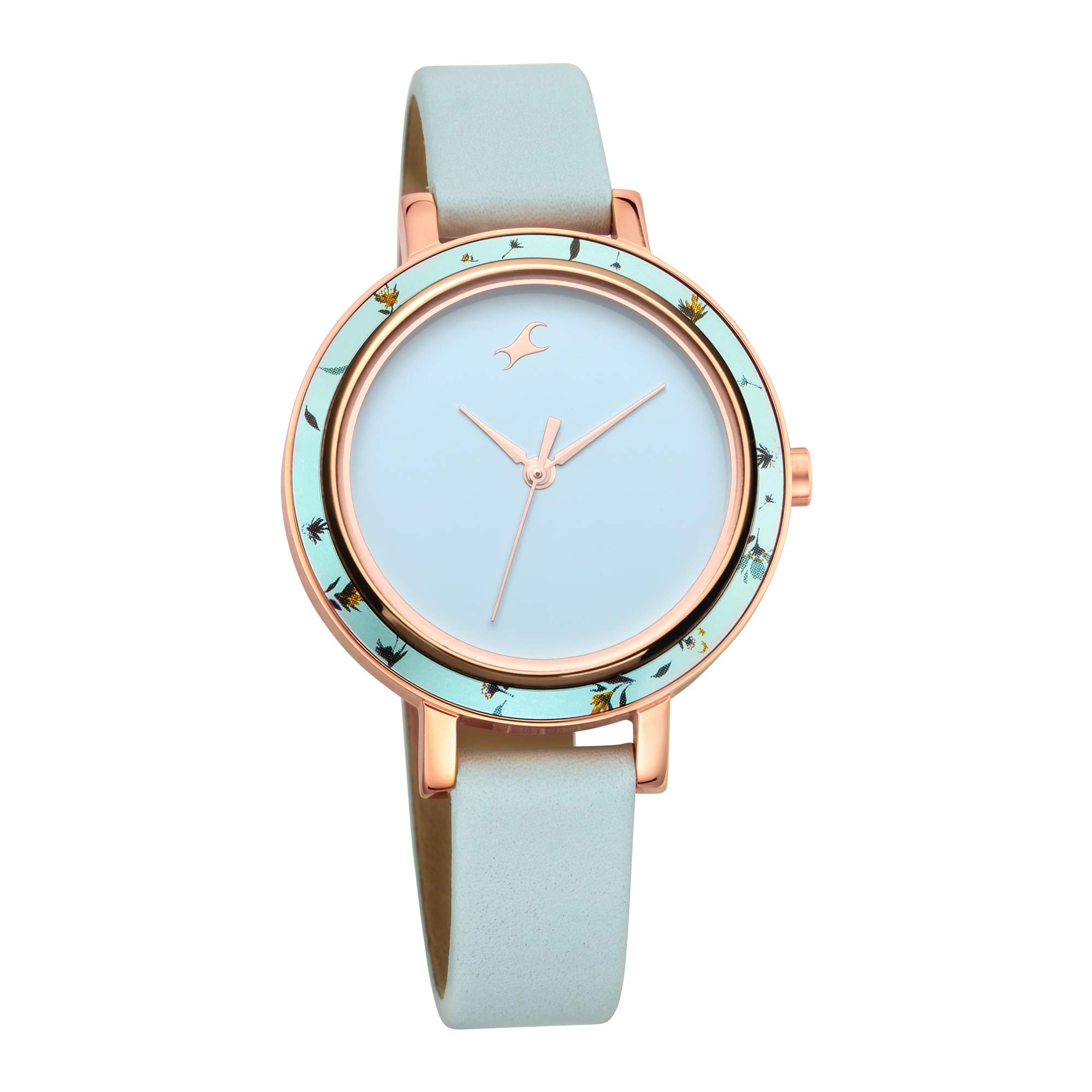 Fastrack Paint Me Quartz Analog Blue Dial Leather Strap Watch for Girls-NS6229WL01 (B08RSB1Y52) Amazon Price History, Amazon Price Tracker