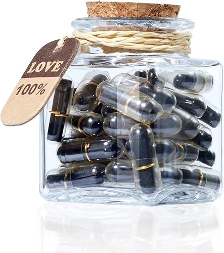 Tintnut Regalo de San Valentín para novio/novia, letras de cápsula, 30 unidades, mensaje de amor, letras de amor, píldoras de mensaje, regalo medio