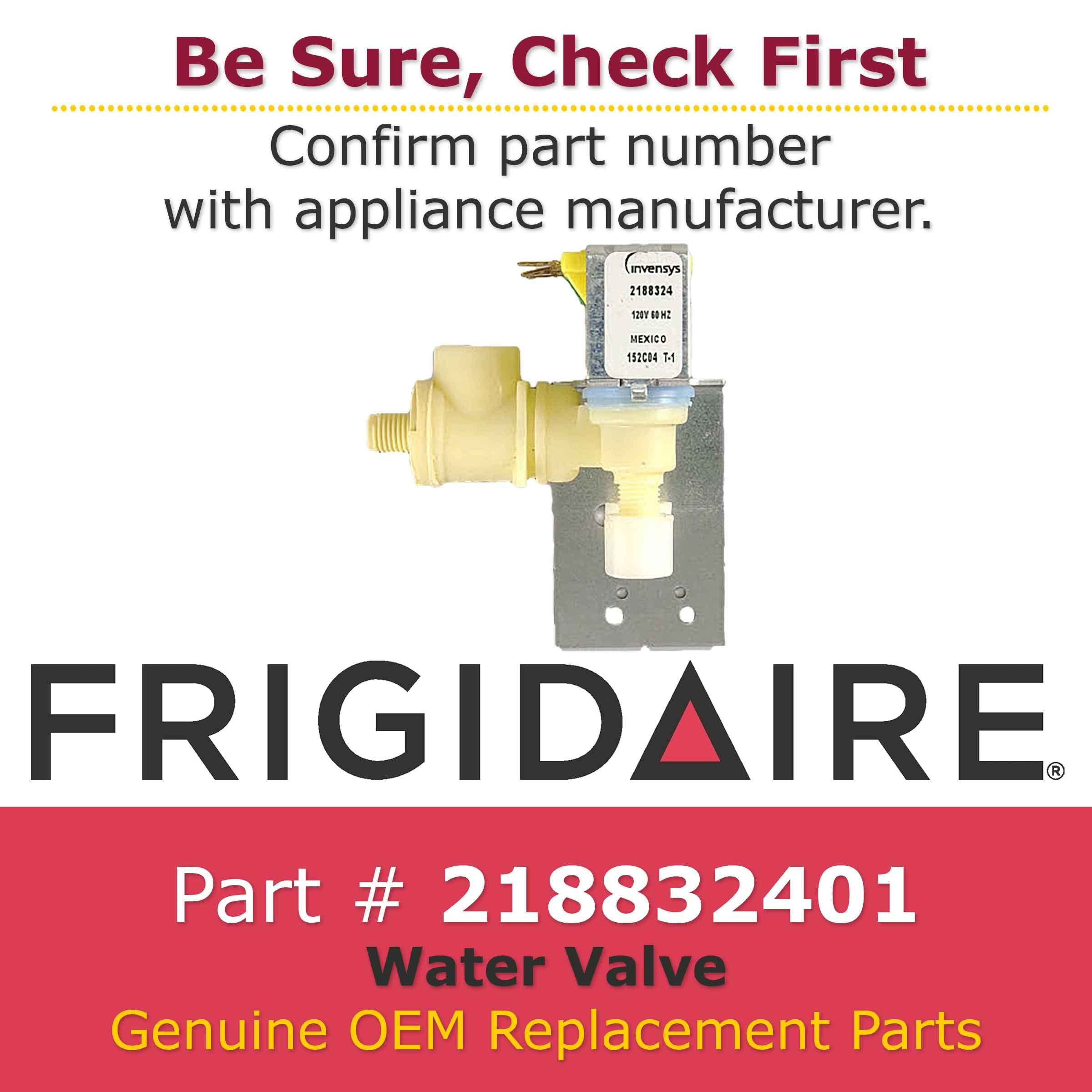 Amazon.com: Frigidaire 218832401 Water Valve : Home & Kitchen 