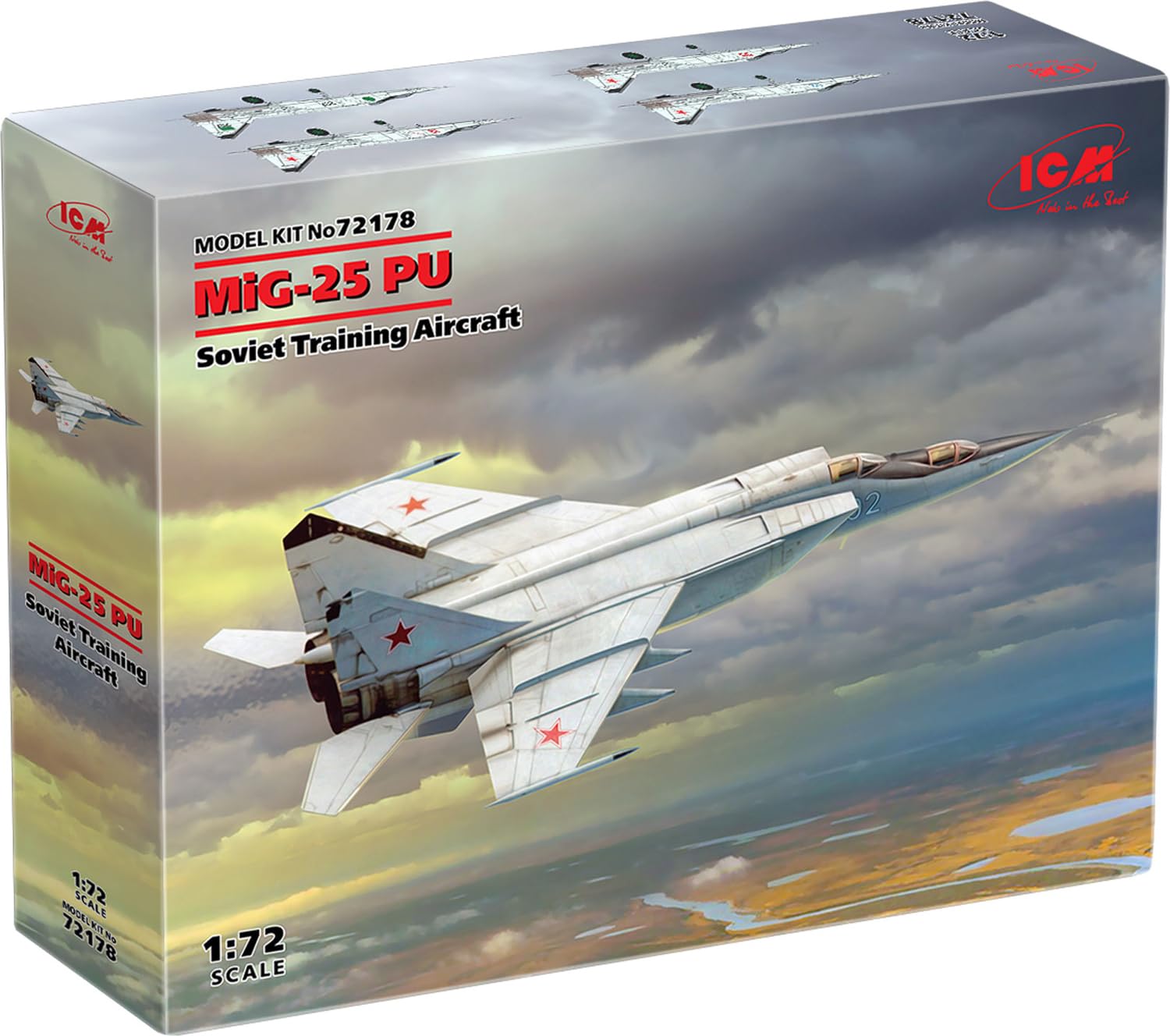 ICM 1:72 - MiG-25 PU Soviet Training Aircraft