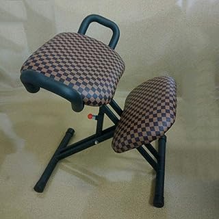 XHCP Oficina para sillas de Rodilla, Silla ergonómica para Las Rodillas, Taburete de Altura Ajustable, Silla de Apoyo para Las Rodillas, Asiento Acolchado Grueso, Mejora la Postura, Ali