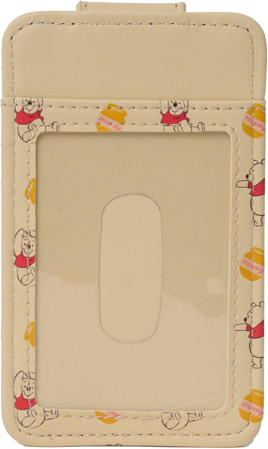 Disney Card Holder Wallet Slim Compact (Winnie the Pooh Yellow) - Image 2