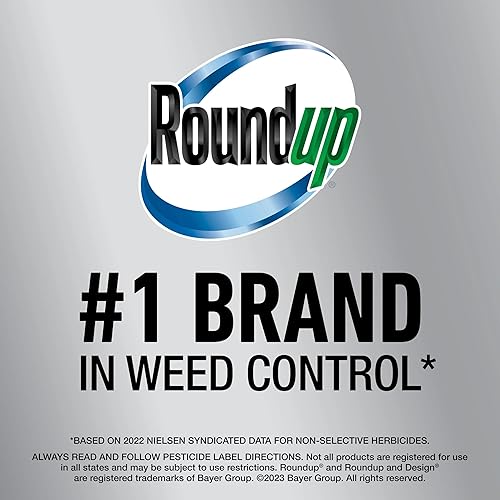 Vista 13 de Roundup Dual Action 365 eliminador de malezas y hierbas más preventor de 12 meses concentrado, mata y previene hasta por 1 año, 32 onzas líquidas.