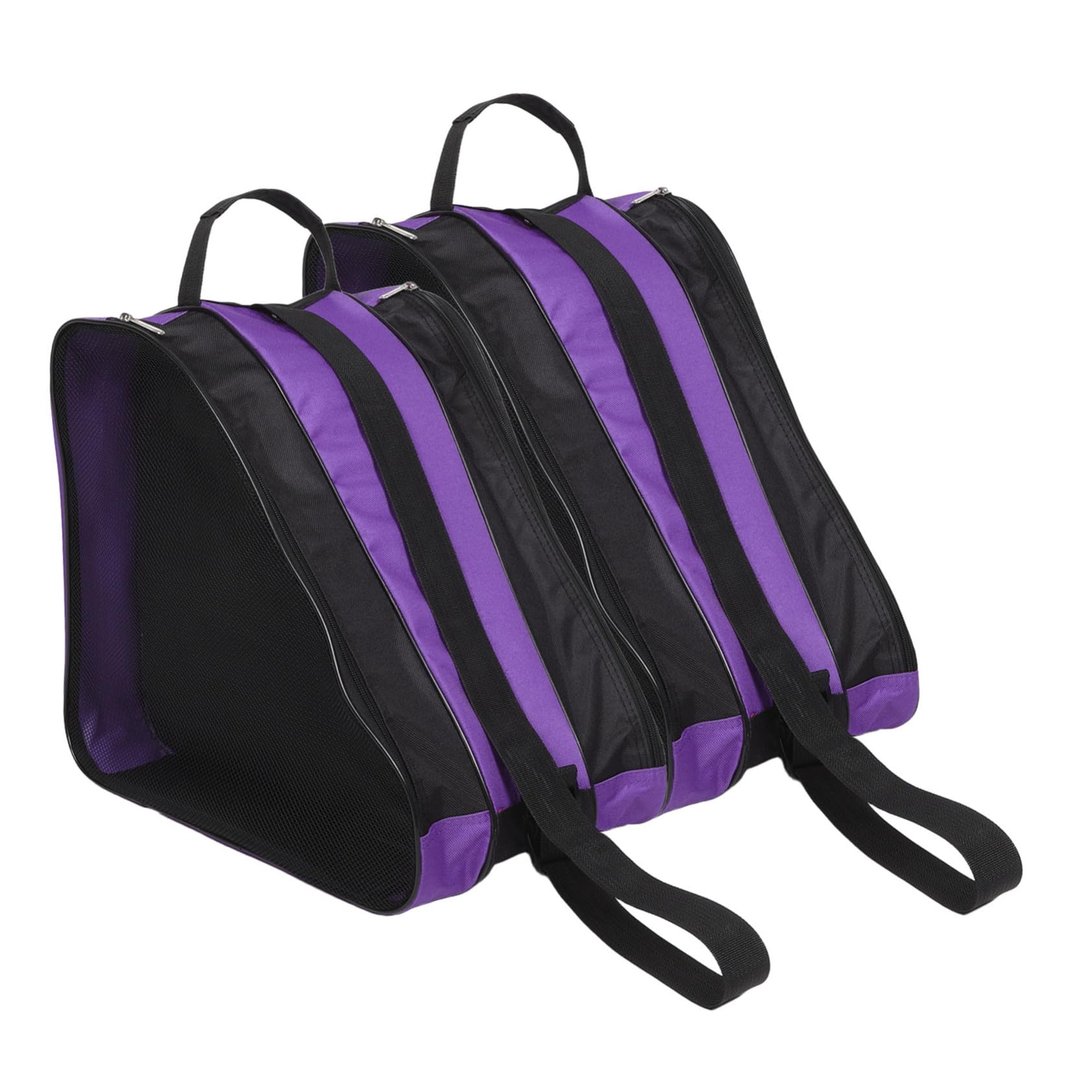 TOYANDONA 2piezas Bolsa para Patines de Hielo Portátil con Cremallera para Guardar Zapatos para Patinadores y Exteriores