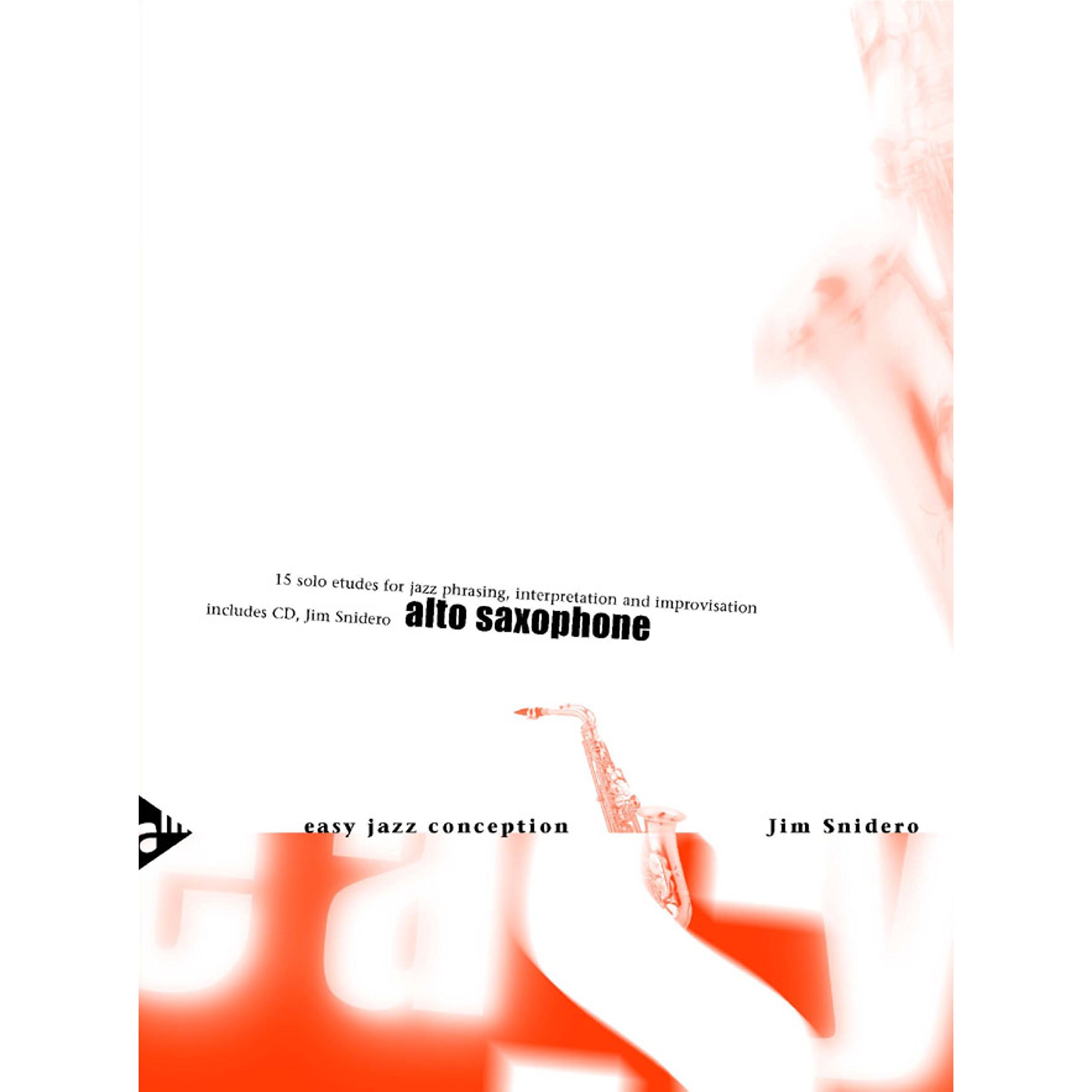 Easy jazz conception saxophone +cd