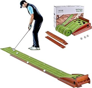 VEVOR Golf Putting Mat, Putting Green Indoor, Putting Matt for Indoors, Sports Spin n Putt Golf G...