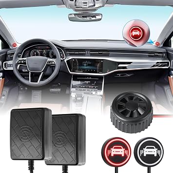 Blind Spot Monitoring 12V 24GHz BSD Lane Change Warning Kit