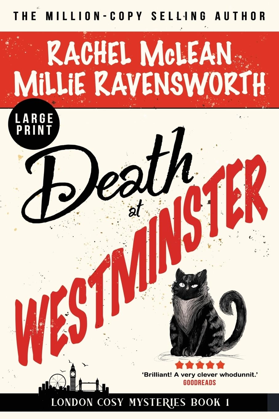 Death at Westminster (Large Print): 1 (London Cosy Mysteries)