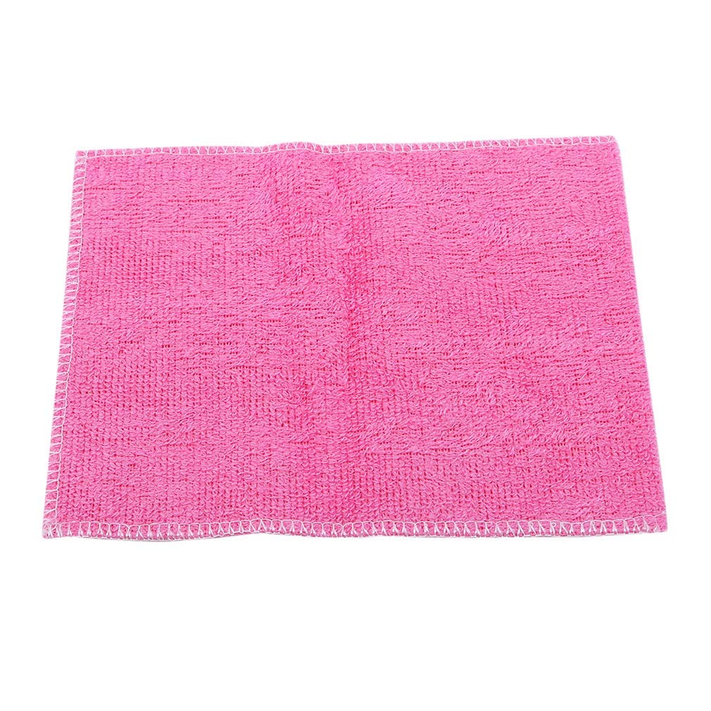 U-K Black Microfibre Cleaning Cloths Dishcloth Dusters Car Bathroom Multipurpose Cleaning Towels Dish Rags For Home,Pink Adorable Quality And Durable