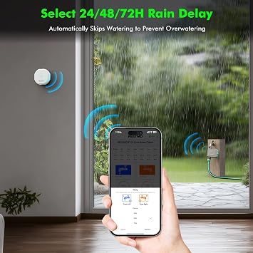 RESTMO Smart Water Timer with Flow Meter