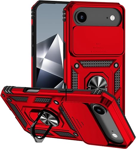 Hitaoyou Compatible with iPhone Air Case, iPhone 17 Air Magnetic Case with Camer