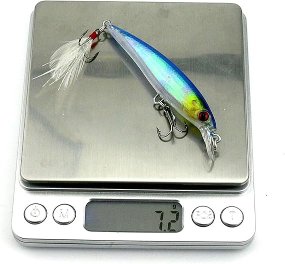 Valkyrie 10 Adet 9cm 7.2gr Tüylü Minnow Rapala Suni Spin Olta Balık Yemi