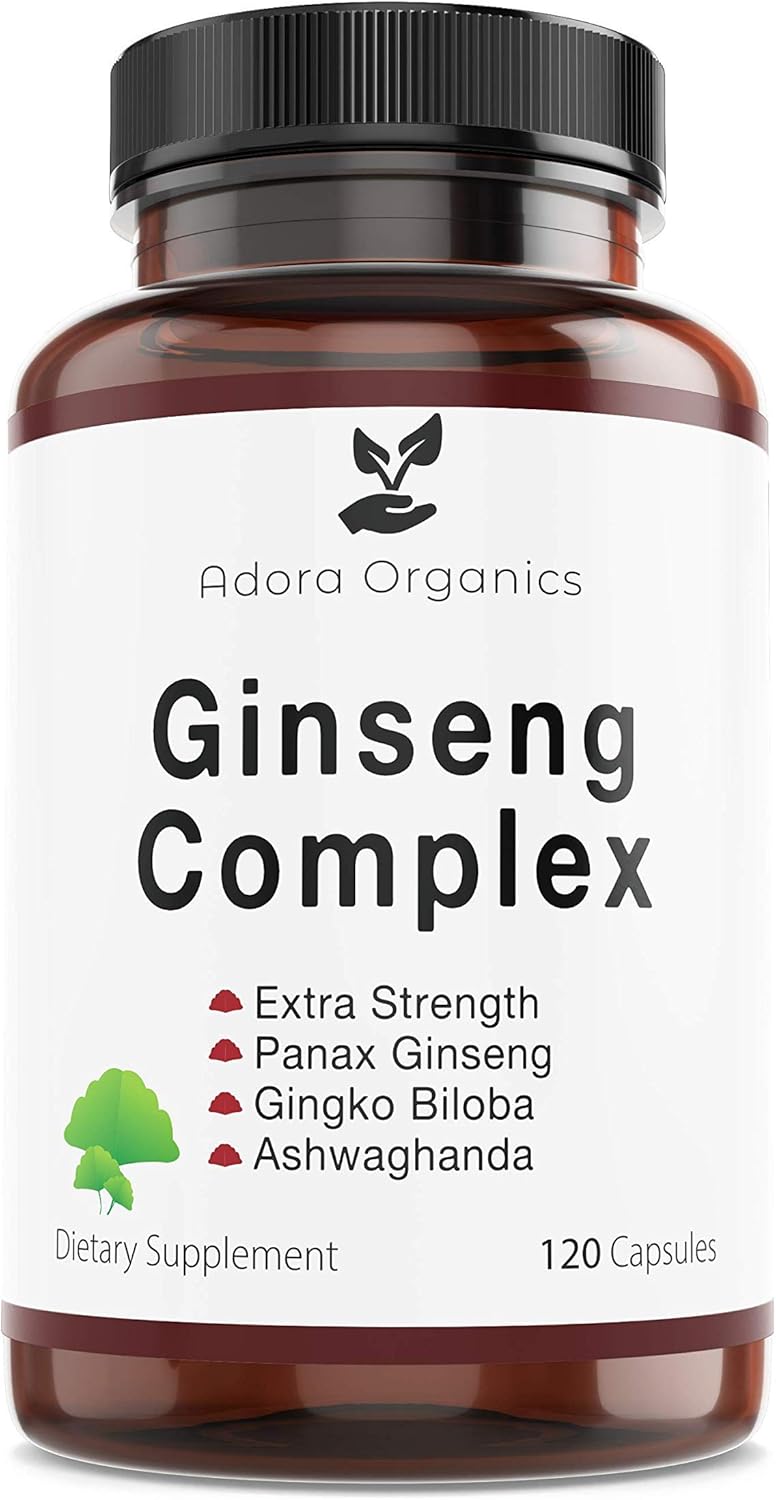Adora Organics, Ginseng Complex with Red Korean, Jordan Ubuy