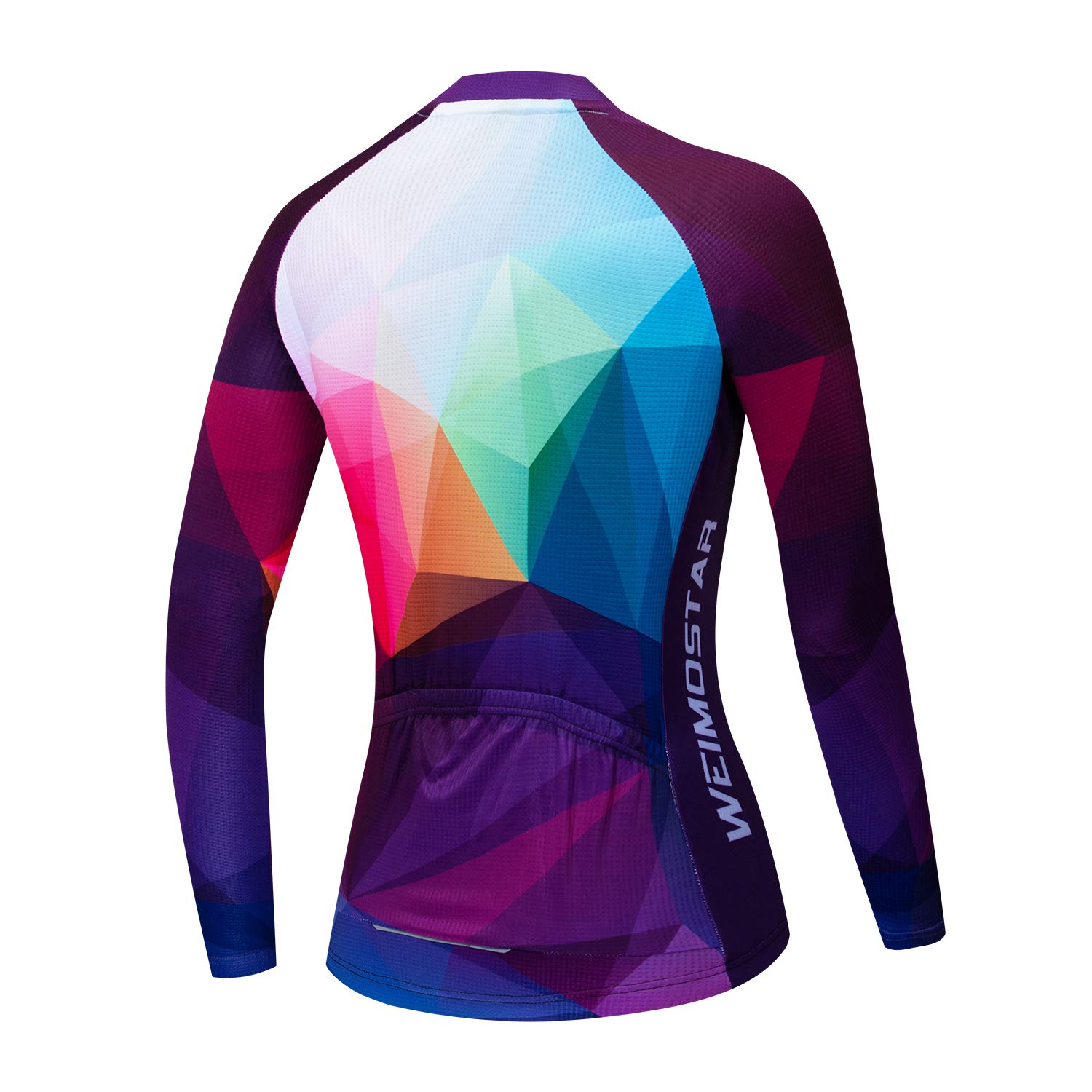 Women's Biking Jersey Long Sleeve Cycling Shirt Top Lady Bike Jerseys L