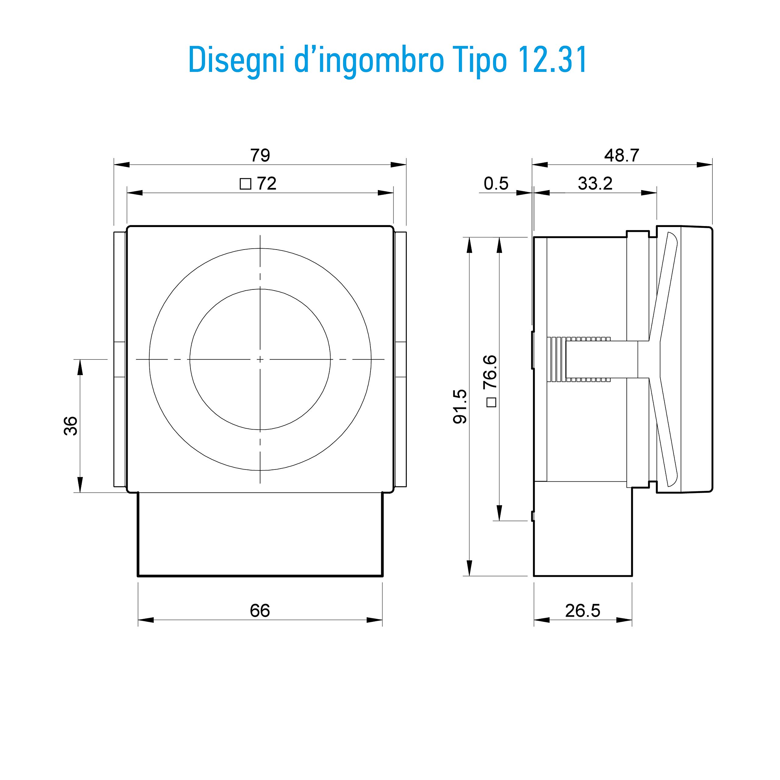 Interruttore orario Tipo 123182300000PAS - Serie 12 Finder