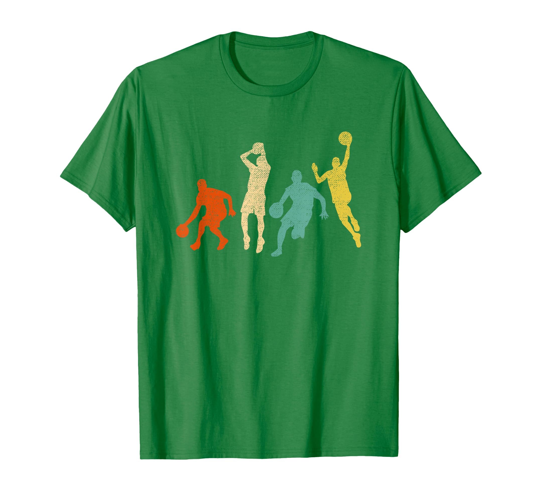 Vintage Basketball Ball Graphic Design Basketball Fan Player T-Shirt