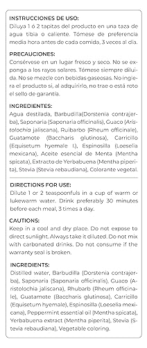 Miniatura 9 de Alecos Tintura Infusion de Yerbas del Dr. Javier A. Gómez Menta Yerbabuena Frasco 16.9 fl oz (16.9 fl oz), Verde, Medio, 16.9 Fl Oz, 1.1 libras,