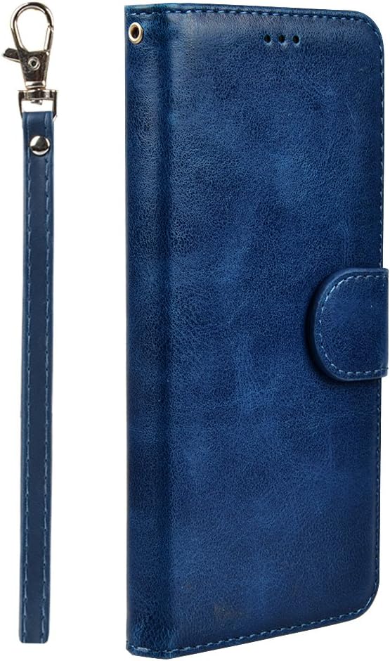 UrSpeedtekLive S7 Case, Galaxy S7 Wallet Case, Luxury PU Leather Flip Case Cover with Card Slots Magnetic Closer & Kickstand for Samsung Galaxy S7 - Dark Blue