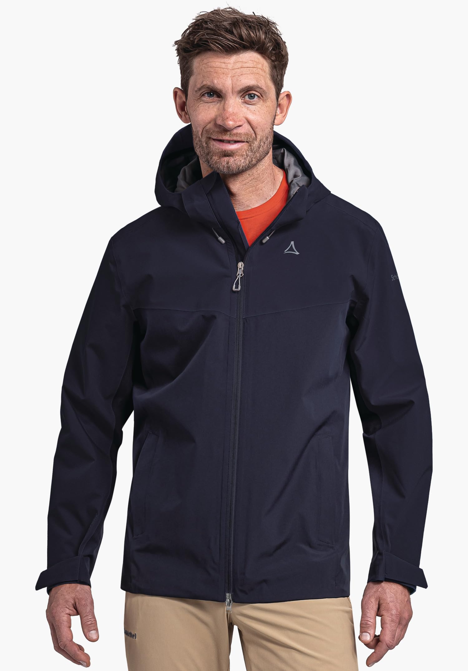 Schöffel Herren 2L Jacket Ankelspitz M, bequeme Outdoor Jacke, wasserdicht & atmungsaktiv, Regenjacke aus elastischem Venturi Material, praktische Innentasche