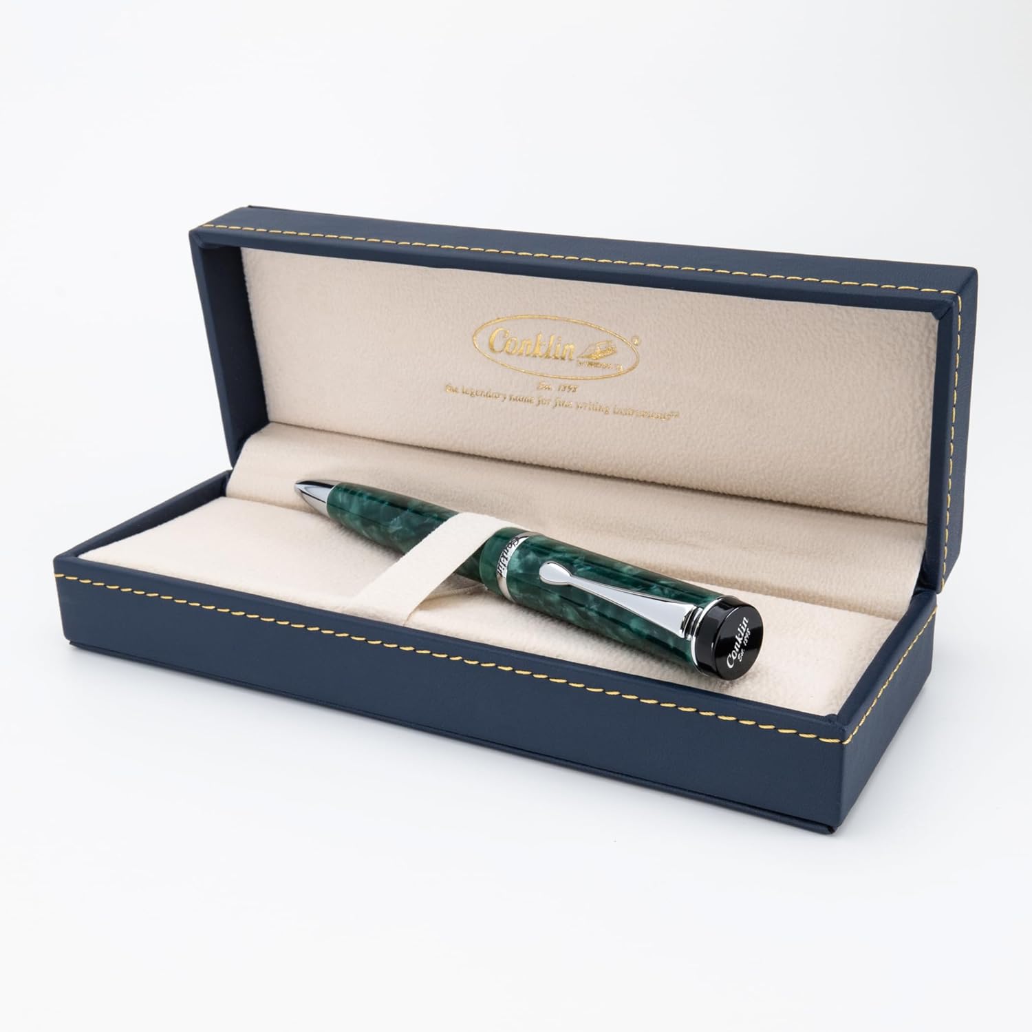 Conklin Duragraph Gel Pen Forest Green | Luxury Gel Pen with Refillable Ink | Smooth Writing, Premium Quality, Elegant Design