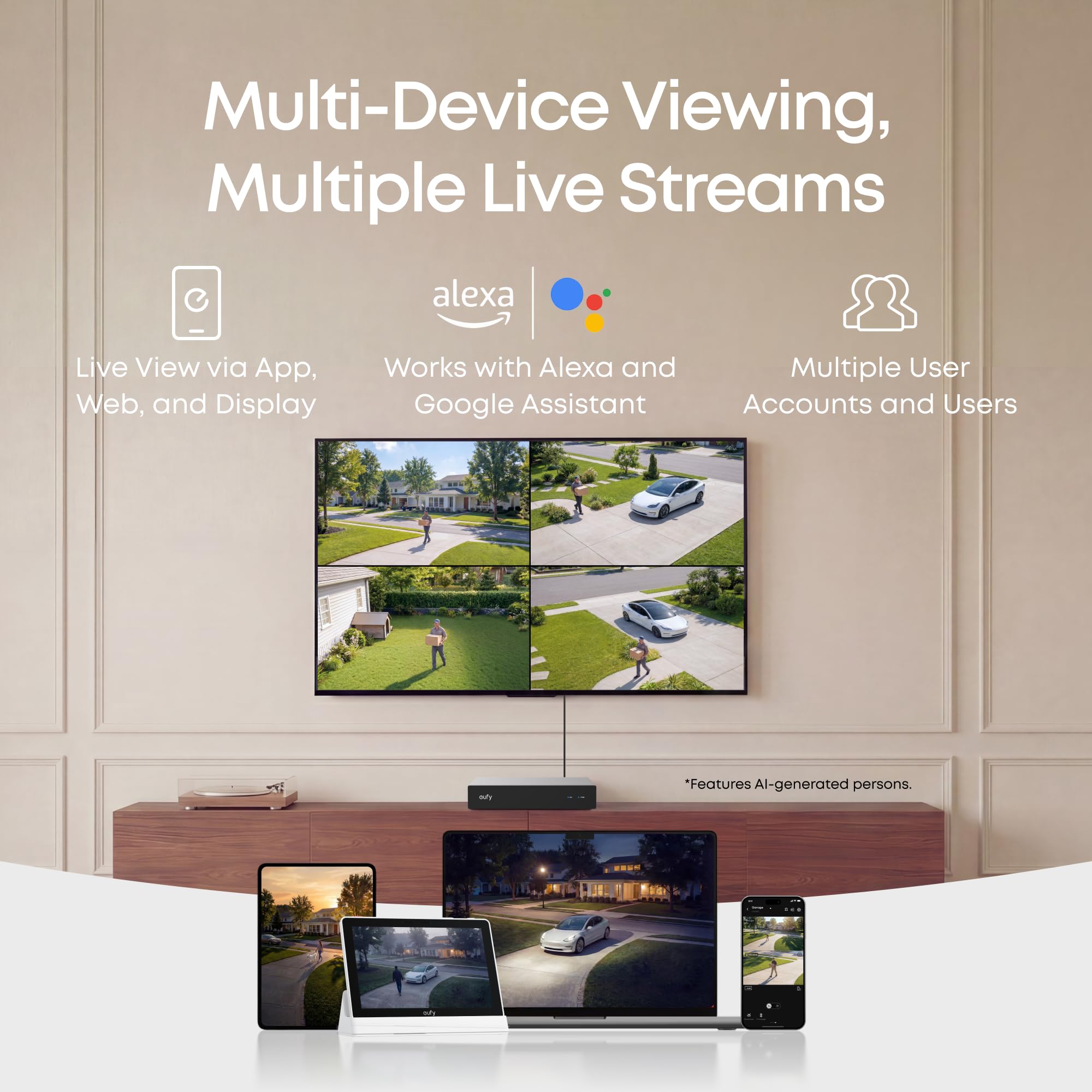 eufy NVR Security Camera Kit - 4K Dual Lens -7