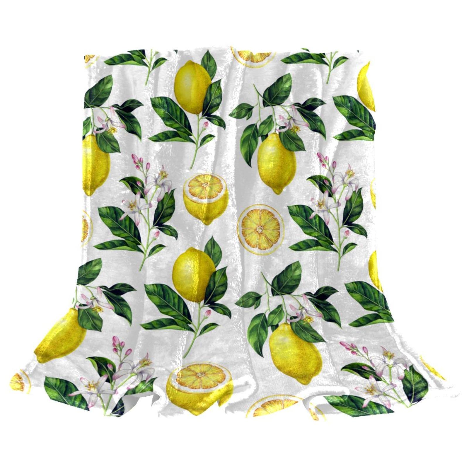 Couvre-lit pour garçons filles Fruit Citron contre la chaleur nocturne estivale