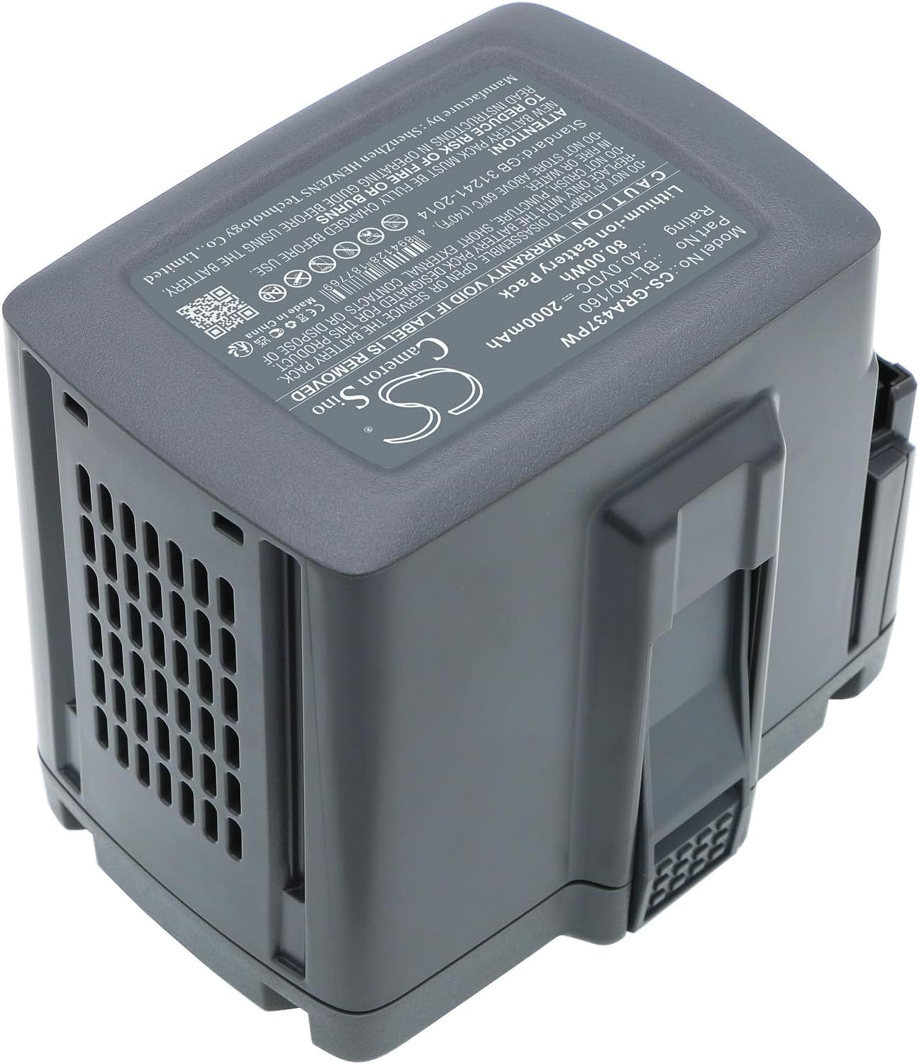 Cameron Sino Battery for Gardena 115iHD45, 120iTK4-H530iP4, 336LiC, 436LiB, QC 330, QC 500, Trimmer 115iL, Trimmer 315iC, Trimmer 325iLK PN: 9843-20, BLi-40/100, BLi-40/160 2000mAh