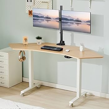 ワークテーブルa Amazon.co.jp: コンピューターデスク 引き出し2つ付き モダン