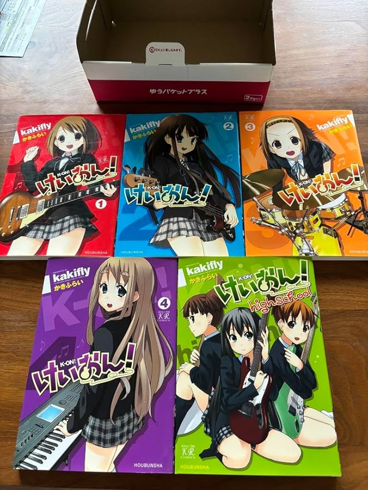 Amazon.co.jp: けいおん 全4巻 highschool かきふらい : おもちゃ