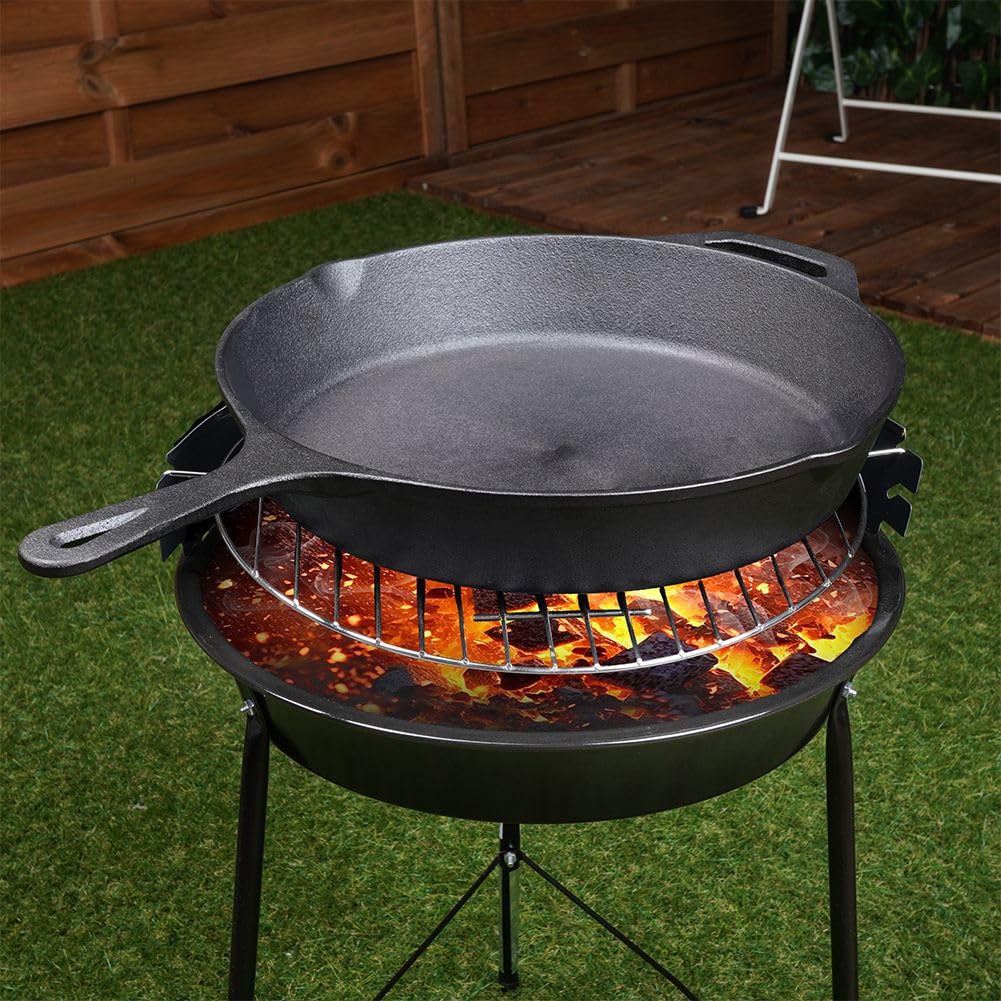 orion group Gusseisenpfanne Bratpfanne Gusseisen Pfanne Cast Iron Pan 30 cm