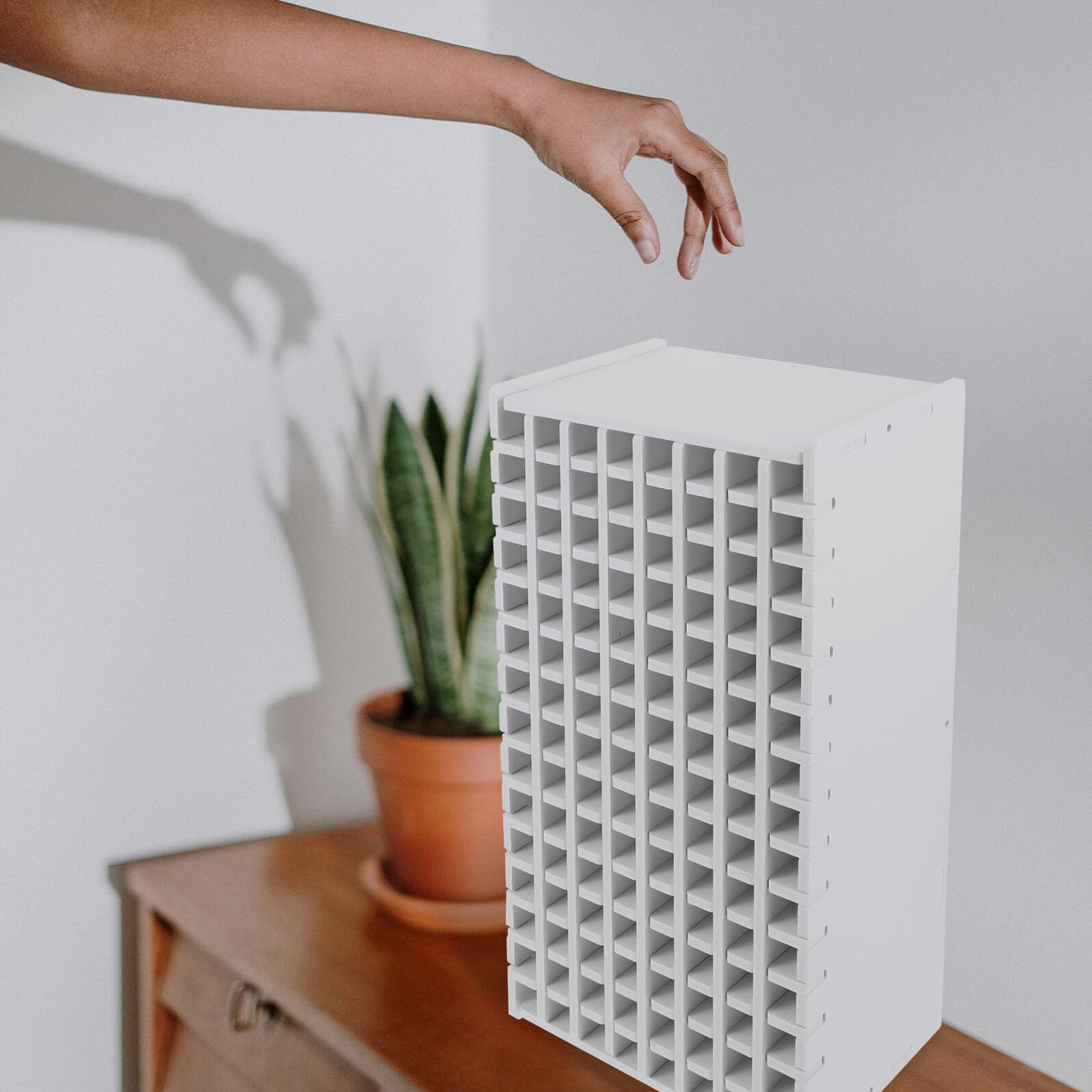 Alipis Scatola Portapenne in Legno 120 Scomparti Organizer da Scrivania Multifunzionale per Ufficio Studio e Scuola Portaoggetti da Scrivania Compatto per Penne e Pennarelli