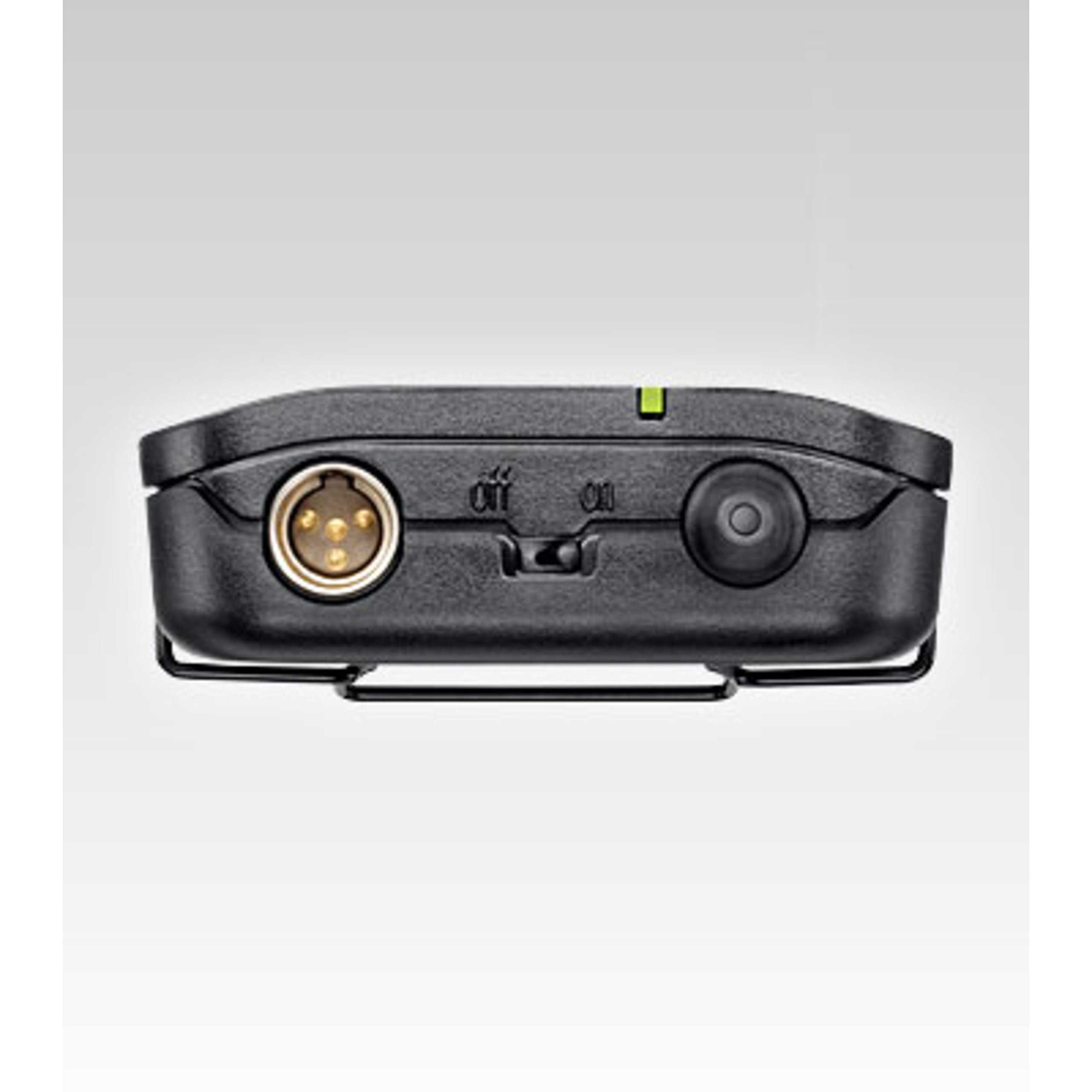 Shure BLX14R UHF Wireless System für Gitarre und Bass - 14 Stunden Batterielaufzeit, 100m Reichweite | Enthält 1/4" Klinkenkabel für Instrumente und Single Channel Rack Mount Empfänger | S8 Band