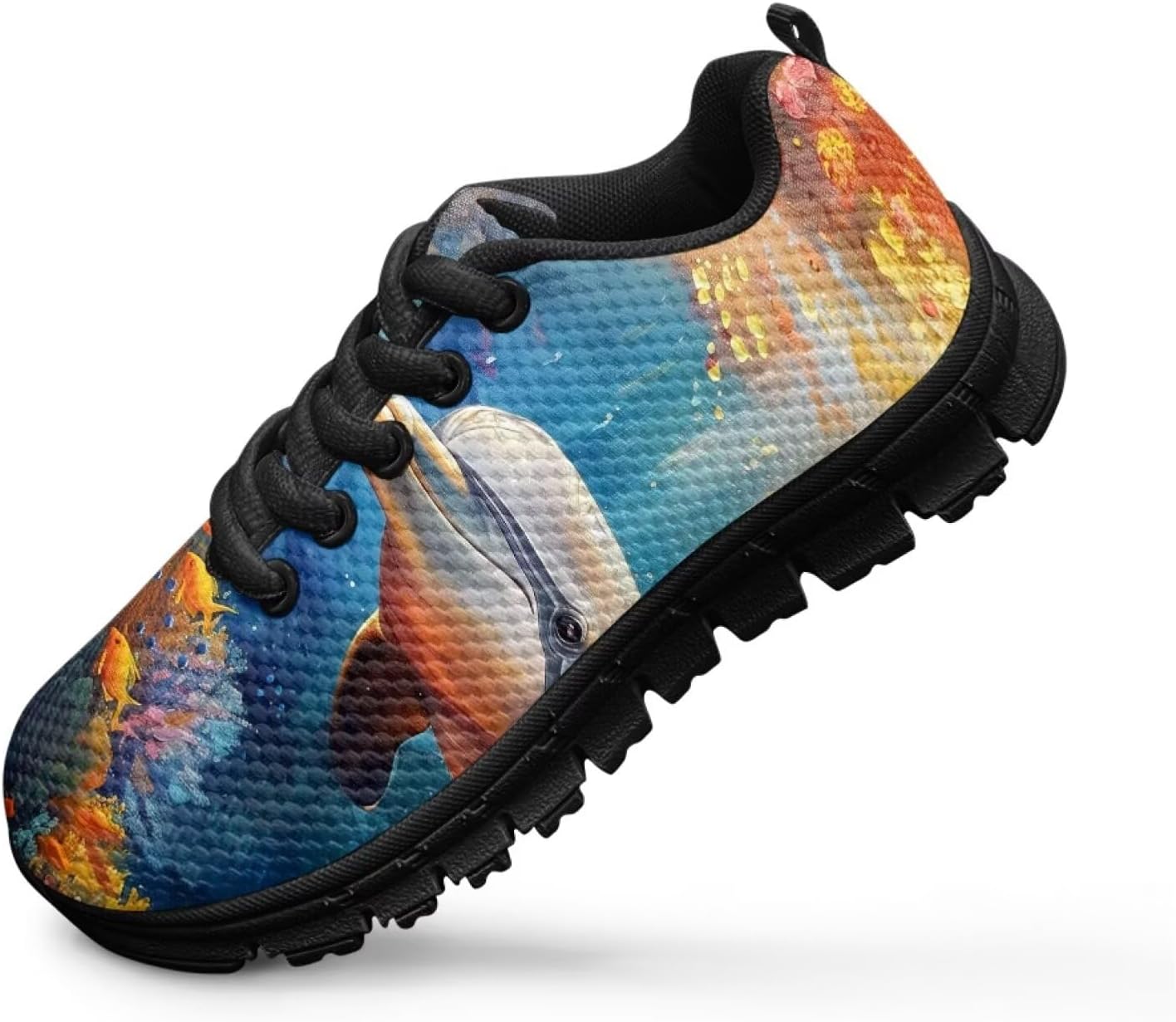 Kids Shoes for Boys Girls Running Sneakers Capybara Athletic Fitness Tennis Shoes Lightweight Lace Up Sneakers