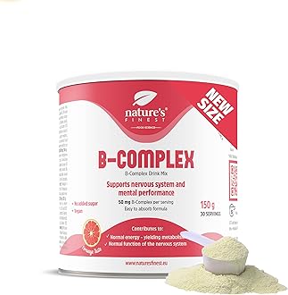 Vitamin B Complex 150 g - Energy & Immune System Support - High Strength B12 + Full Spectrum B Vitamins - Daily Supplement for Tiredness, Fatigue & Mental Performance