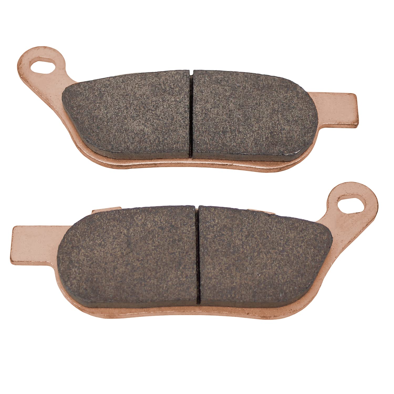 Sintered Metal Rear Brake Pad Fits for Harley Davidson 08-17 Dyna and Sofail Rear Brakes.-OEM : 42298-08