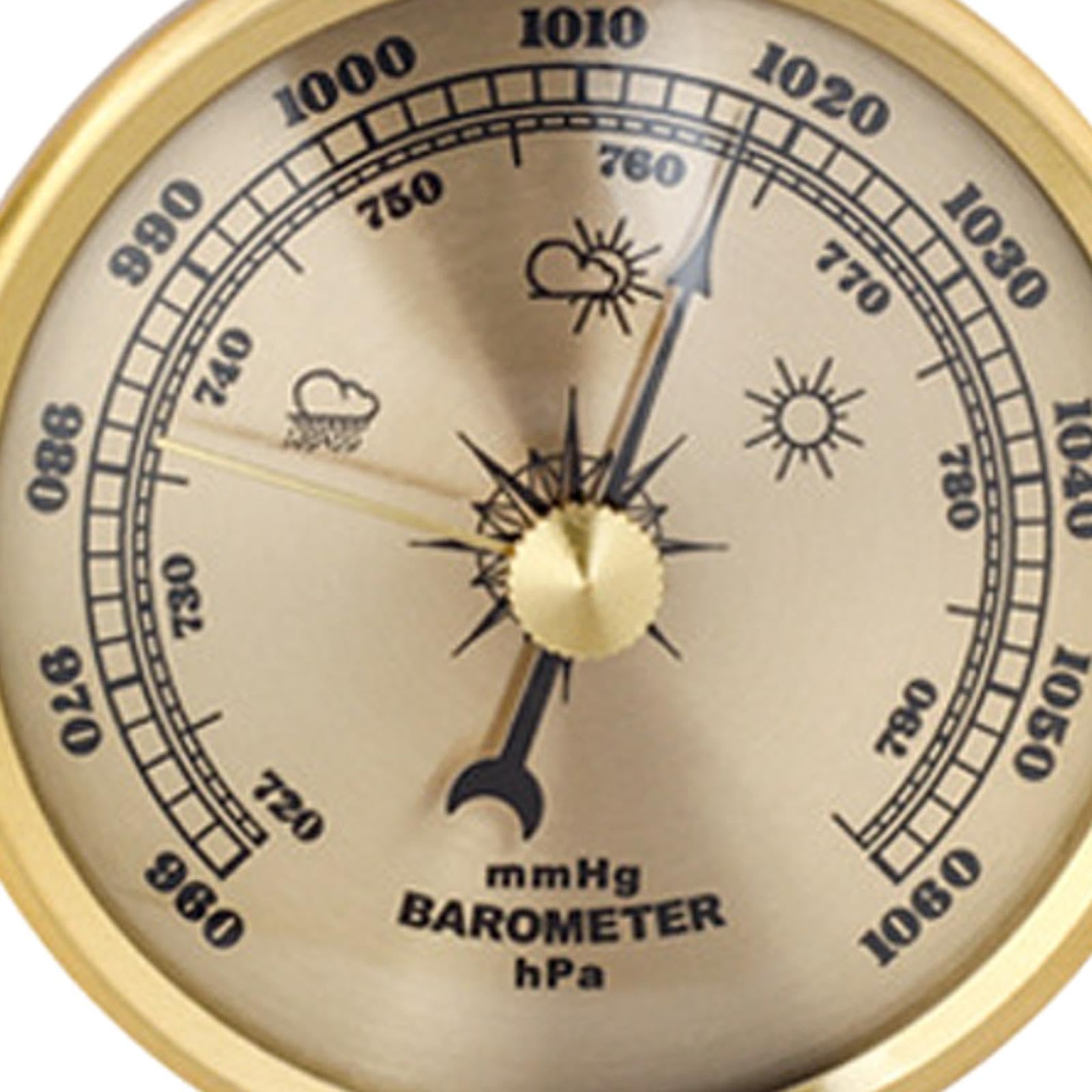 Amazon.co.jp: GUOOL 気圧計 アネロイド気圧計 mmHg/hpa 70 mm