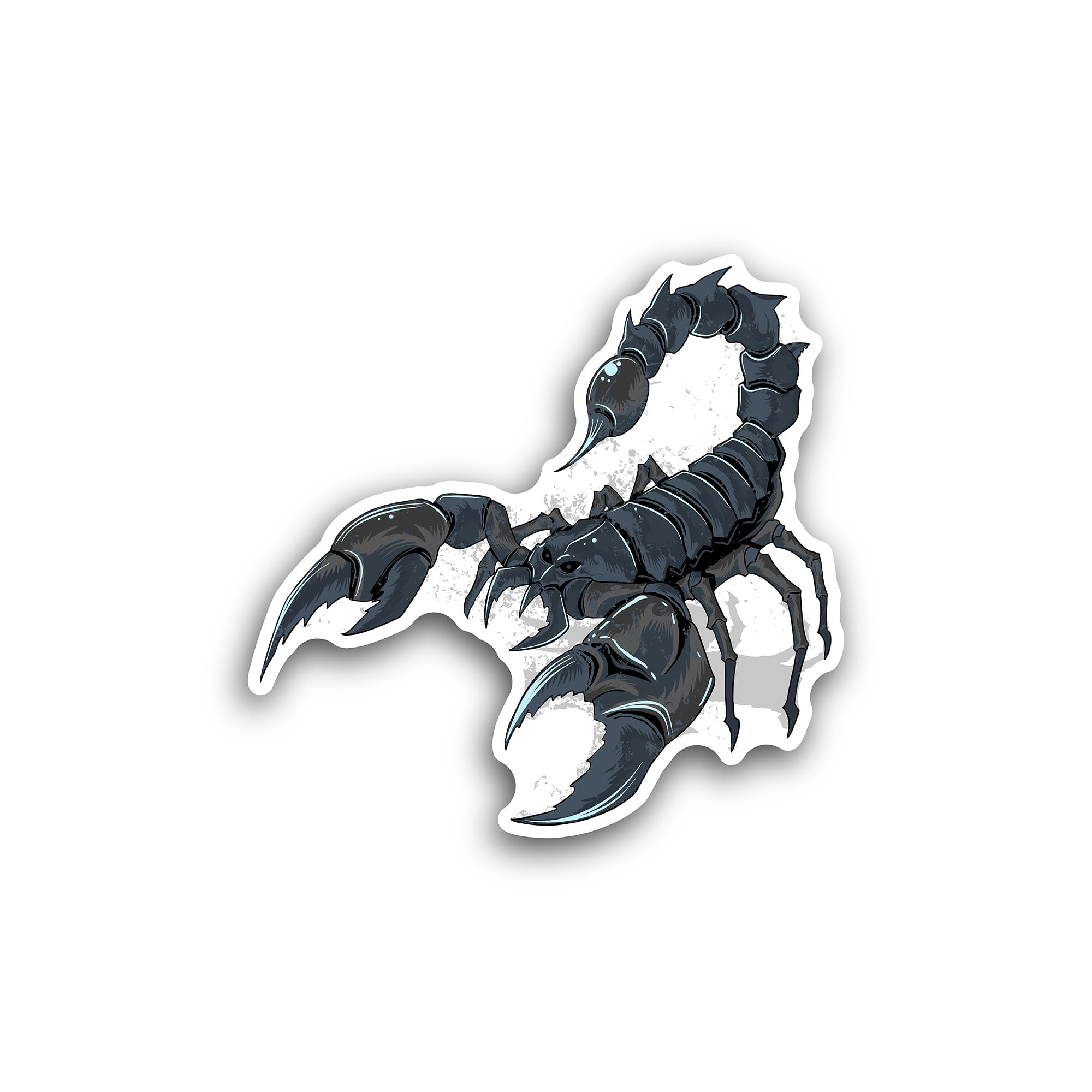 Stickers N Decals 2 (Pieces) 3"" and 5"" Black Scorpion Sticker,Waterproof Vinyl Decals for Many Purpose Like Cars, Trucks, Laptops, Phones, Windows