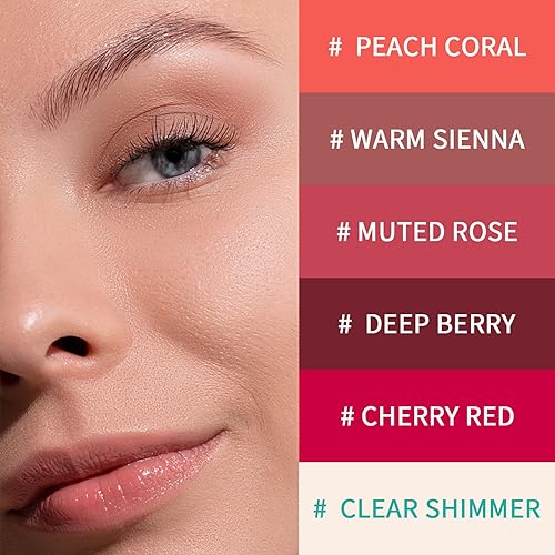 Miniatura 5 de Thrive Lip Tint Hydrating - Bálsamo labial tintado hidratante, Thrive Sheer Strength Hidratante, tinte labial hidratante con ingredientes naturales,